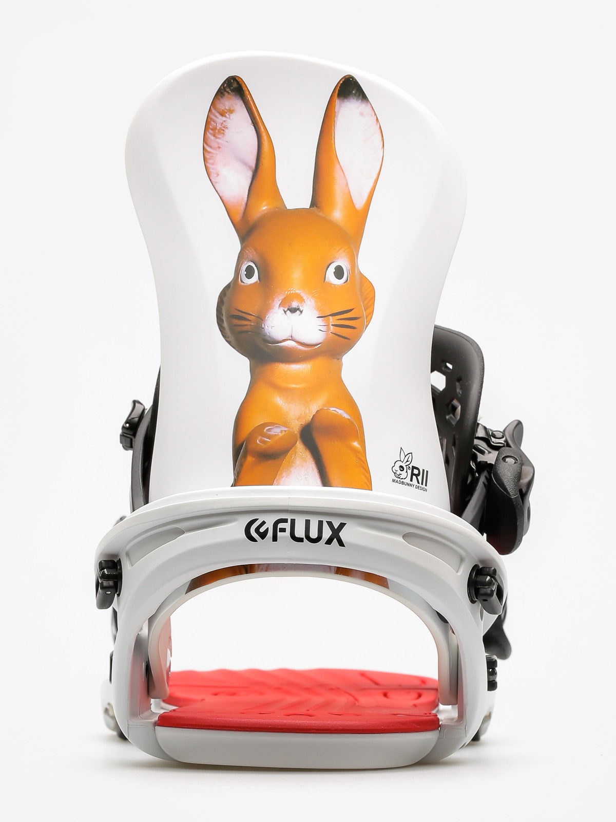 Flux Snowboard bindings R2 - white (madbunny)